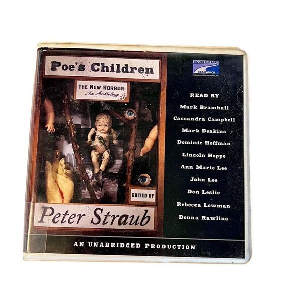 Poes Children: The New Horror: An Anthology - Audio CD - VERY GOOD - Picture 1 of 8
